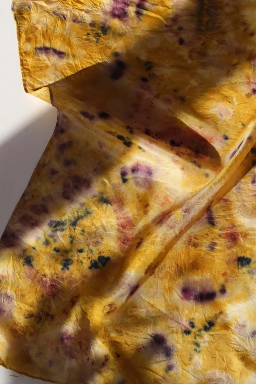 Silk Scarf S, Yellow