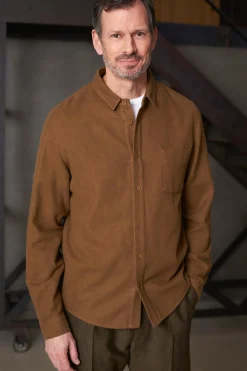 Simon Shirt, Tobacco Flannel