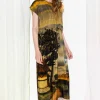 Simple Dress, Digital Print, OS