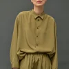 Stay Over Blouse, Mustard