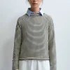 Striped LS Tee, OS