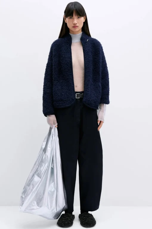 Teddy Jacket, Navy