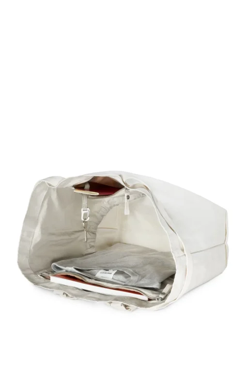 Tote Bag XL, Natural White / Desert Hawk