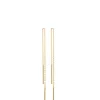 Tube 18k G Chain Earring