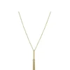Tube 18k G long Necklace