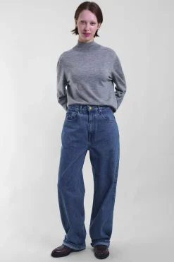 Turtleneck Pullover 112, Grey Mel.