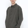 Unisex Dolman Shirt, Pewter Green