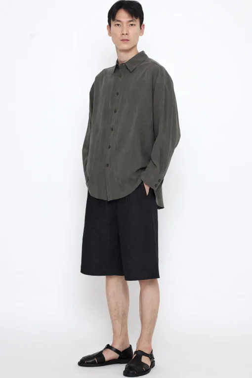 Unisex Dolman Shirt, Pewter Green