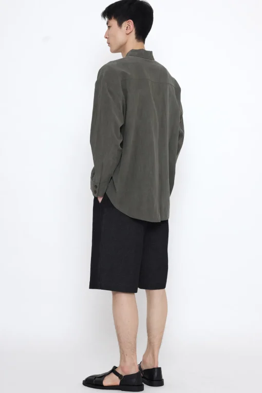 Unisex Dolman Shirt, Pewter Green