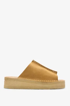 Wedge Slide, Mid Tan