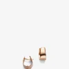 Wide Hoop Ear, Brass