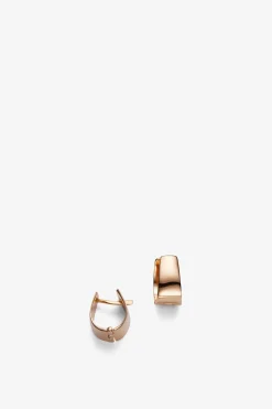 Wide Hoop Ear, Brass
