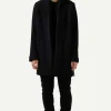 Woolen Cardigan 523, Black